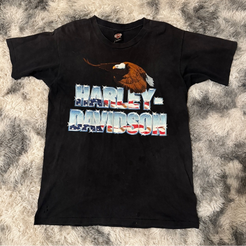 Harley-Davidson vintage eagle single stitch 1995 tee